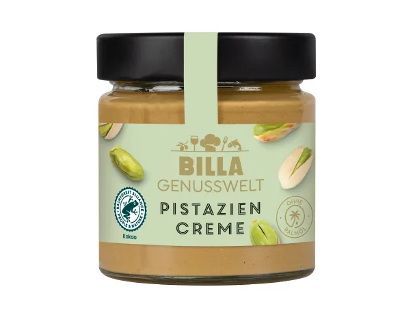 BILLA Genusswelt Pistaziencreme